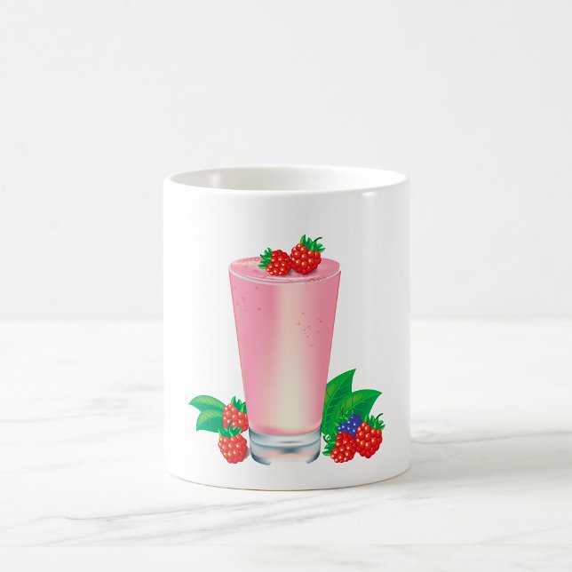 Mug Rafraîchir Berry Smoothie Boisson Rose (Créateur téléchargé)