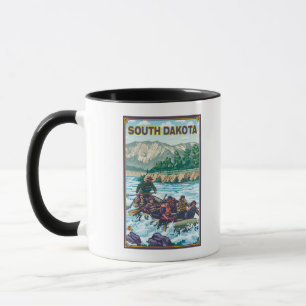 Mug Rafting fluvial Dakota du Sud