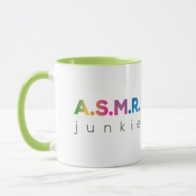 Mug Rainbow ASMR junkie (Gauche)
