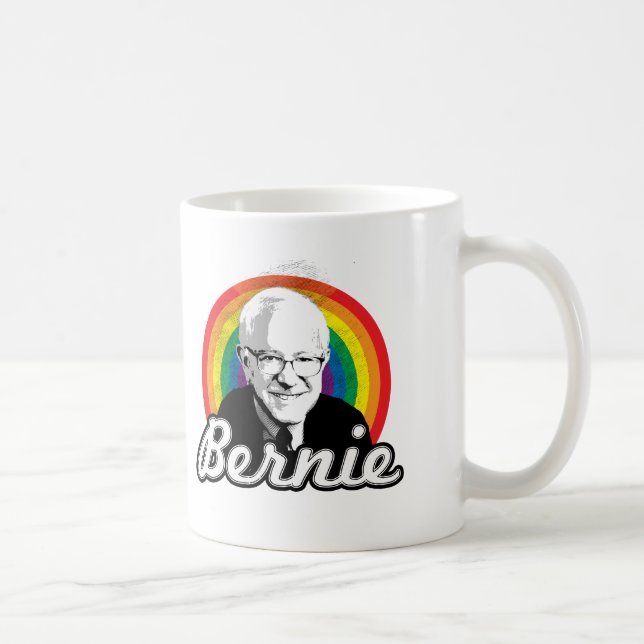 Mug Rainbow Bernie - Politique LGBT - (Droite)