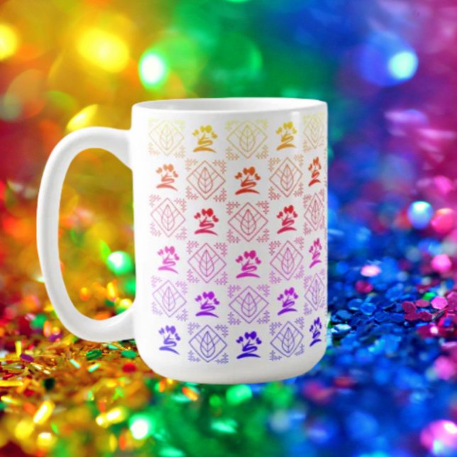 Mug Rainbow Botanical Delight (Créateur téléchargé)