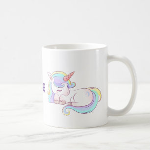 Mug Rainbow color Unicorn girl