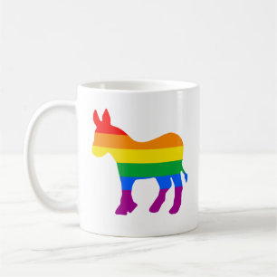 Mug Rainbow Democrat