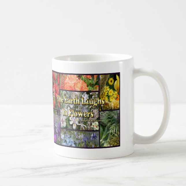 Mug Rainbow Flowers - Earth Laughn par Emerson (Droite)