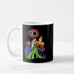 Mug Rainbow Friends bleu orange vert
