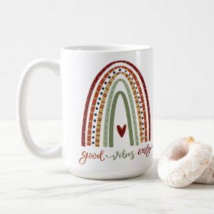Mug Rainbow Good Vibes moderne uniquement Inspirivité