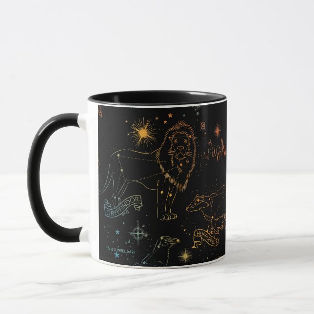 Mug Rainbow HOGWARTS™ Houses Constellations (Gauche)