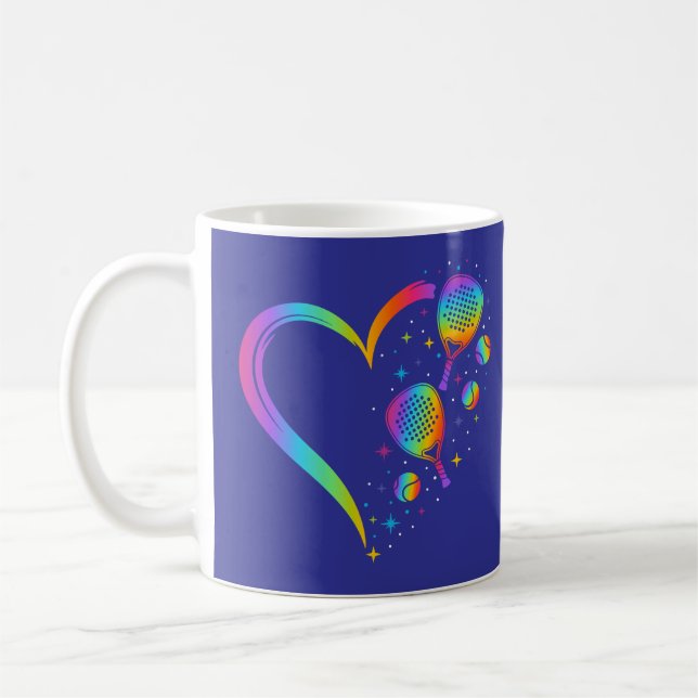 Mug Rainbow Padel (Gauche)