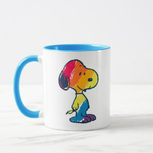 Mug Rainbow Snoopy