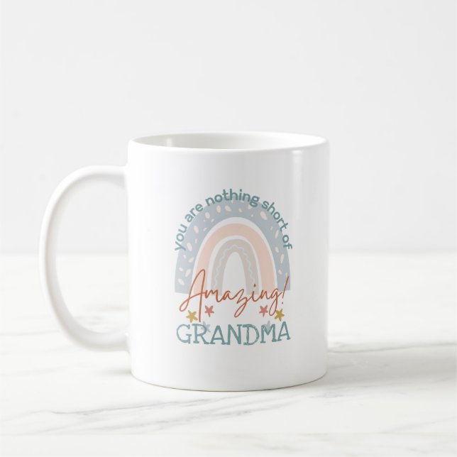 Mug RAINBOW Vous Êtes Extraordinaire GRANDMA MIMI GIGI (Gauche)