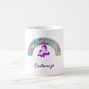 Mug Rainbows psychédélique et Unicorns Thunder_Cove