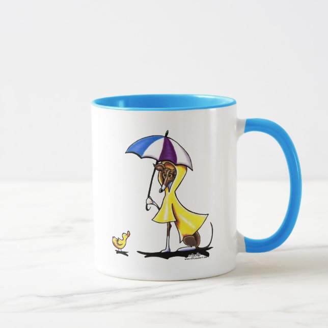 Mug Raincoat italien Greyhound (Droite)