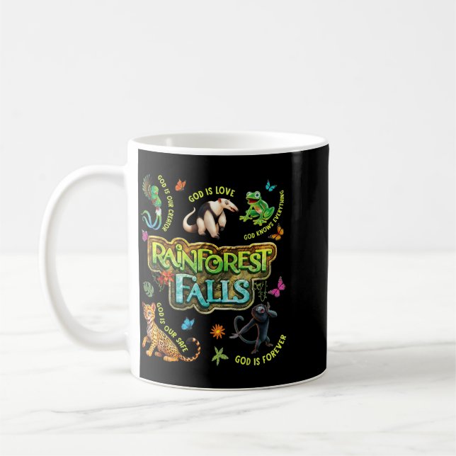 Mug Rainforest Falls Explorer La Nature De Dieu Vbs (Gauche)