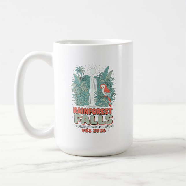 Mug Rainforest Falls VBS 2026 Explorer la nature de  (Gauche)