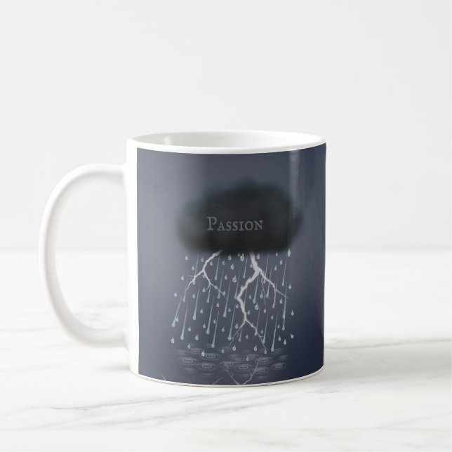 Mug Rainstorm & Lightning Imaginaire gothique Mots per (Gauche)