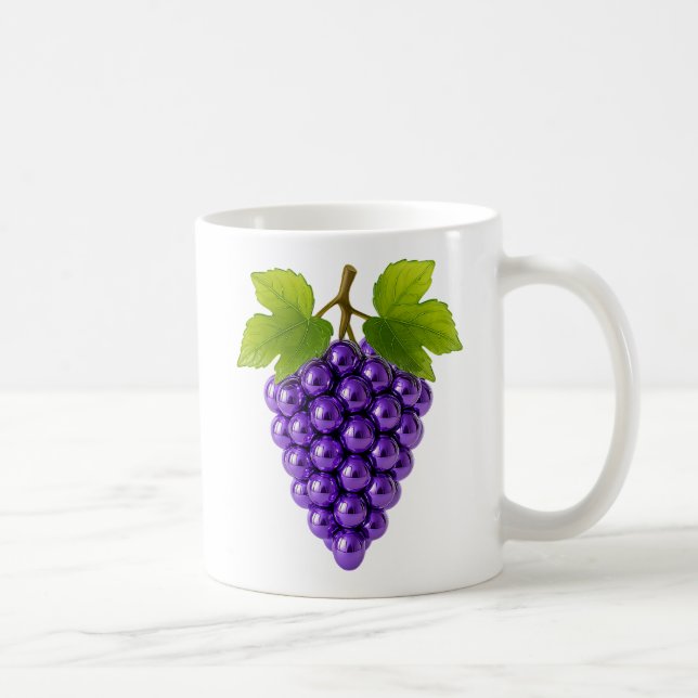 Mug Raisin 3D stylisé (Droite)