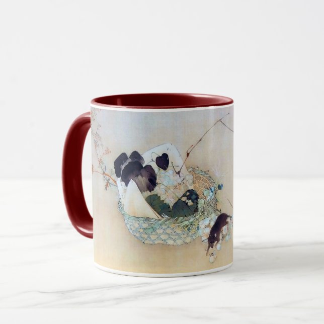 Mug Raisin et souris, Watanabe Seitei (Devant gauche)