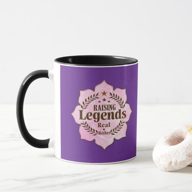 Mug Raising Legends – Real Mother Power (Avec donut)