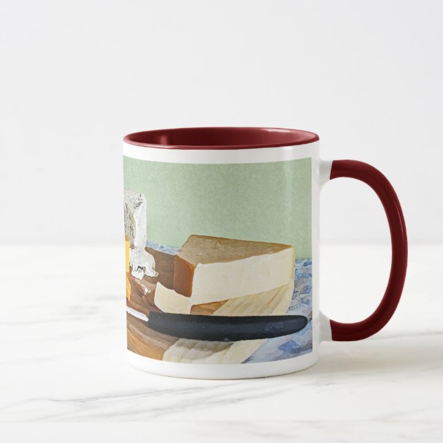 Mug Raisins cheddar de pain et de fromages bleus (Droite)