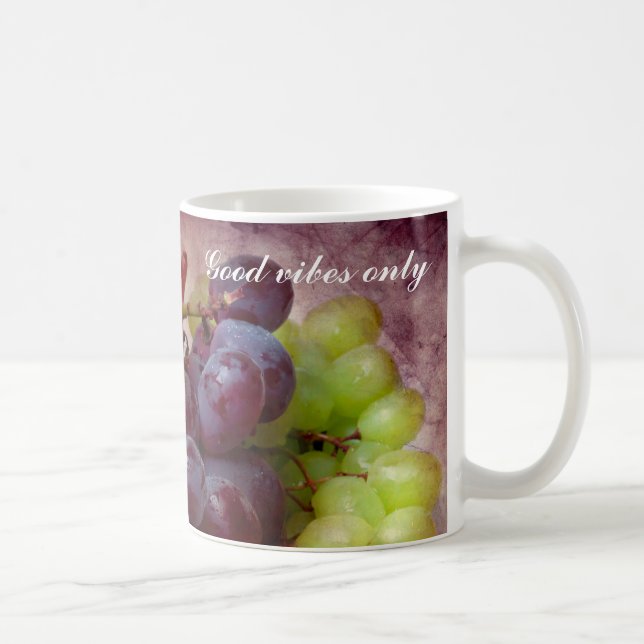 Mug Raisins Rouge Et Vert (Droite)