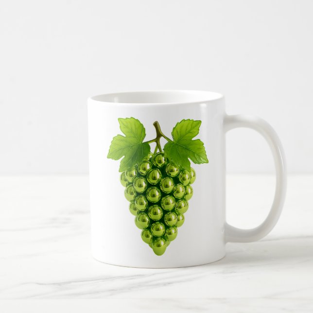 Mug Raisins verts 3d original (Droite)