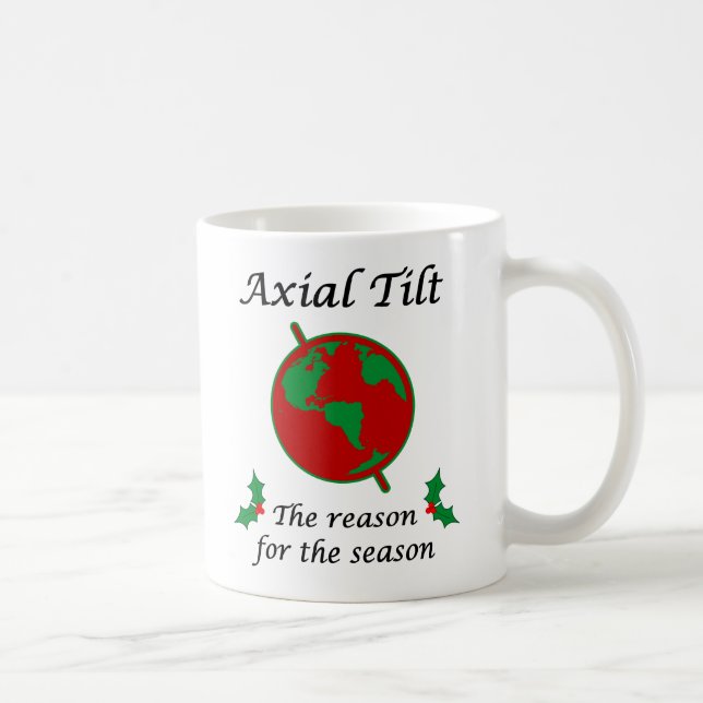 Mug Raison axiale d'inclinaison de la saison (Droite)
