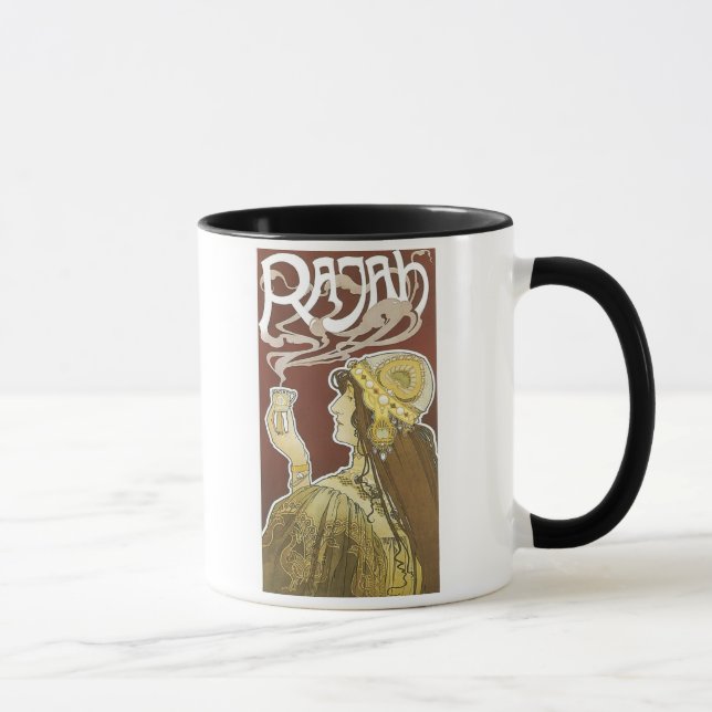 Mug Rajah Vintage publicité café (Droite)