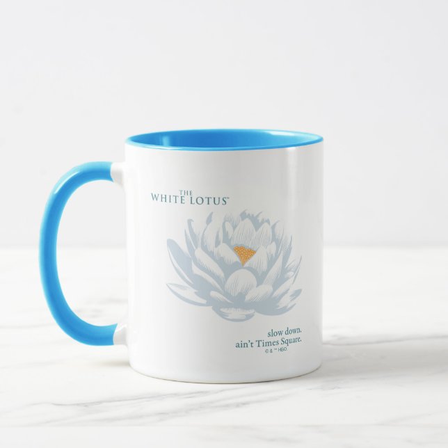 Mug Ralentissez, Ain’t Times Carré - Le Lotus Blanc (Gauche)