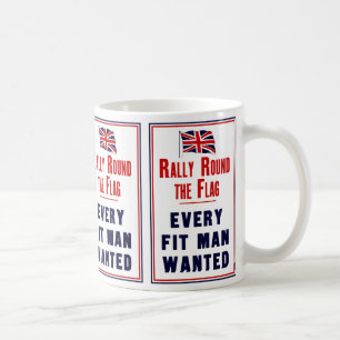 Mug Ralliez-vous autour du drapeau ~ Tous les hommes e