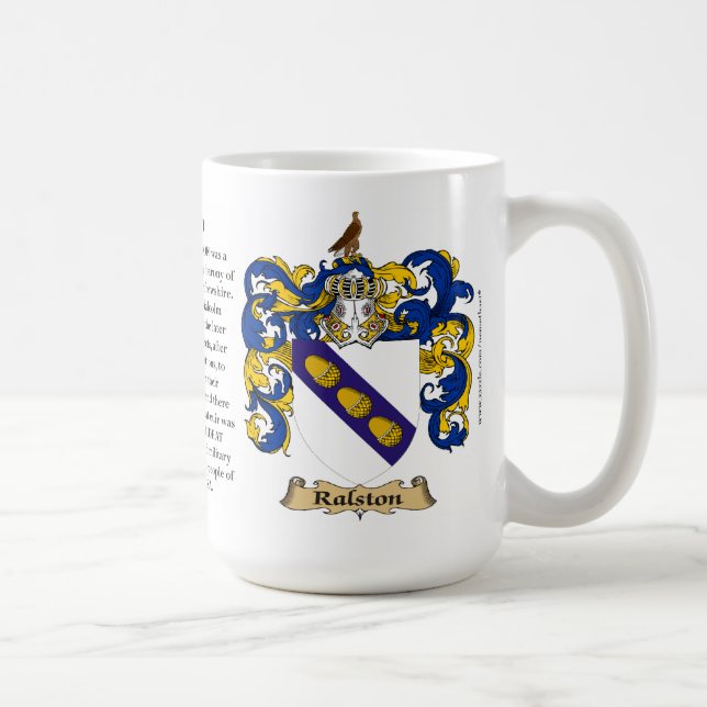 Mug Ralston, l'origine, la signification et la crête (Droite)