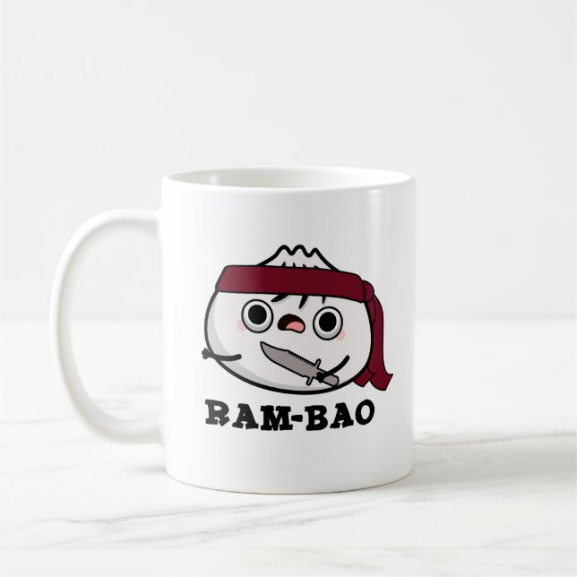 Mug Ram-bao Drôle Soldat Dimsun Pun (Gauche)