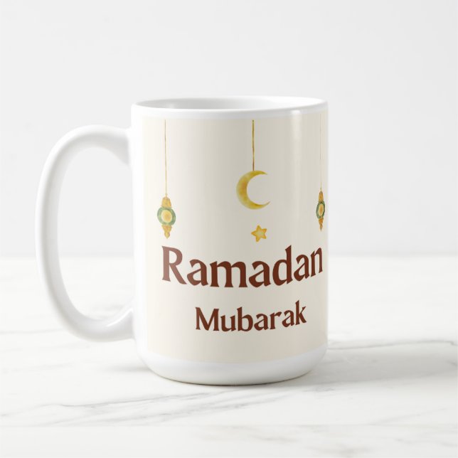 Mug Ramadan Kareem Moubarak (Gauche)
