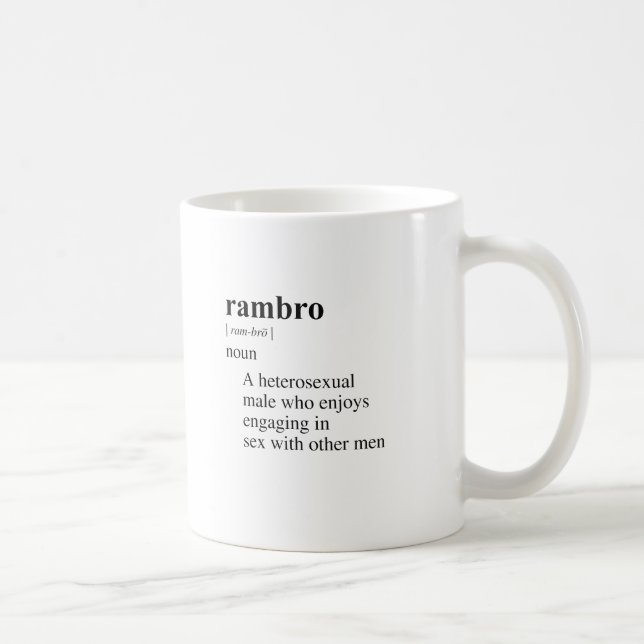 MUG RAMBRO (Droite)