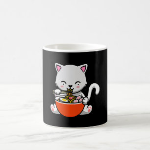Mug Ramen Cat Kawaii Sushi Anime Japonais Cadeau