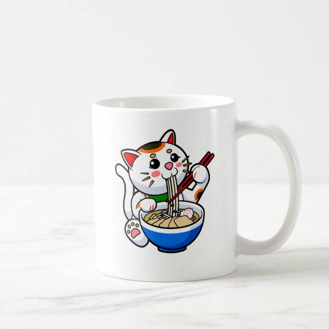 Mug Ramen Chat Chinois (Droite)