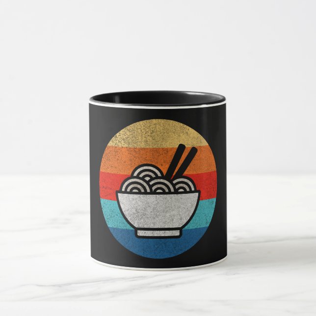 Mug Ramen de style rétro (Centre)