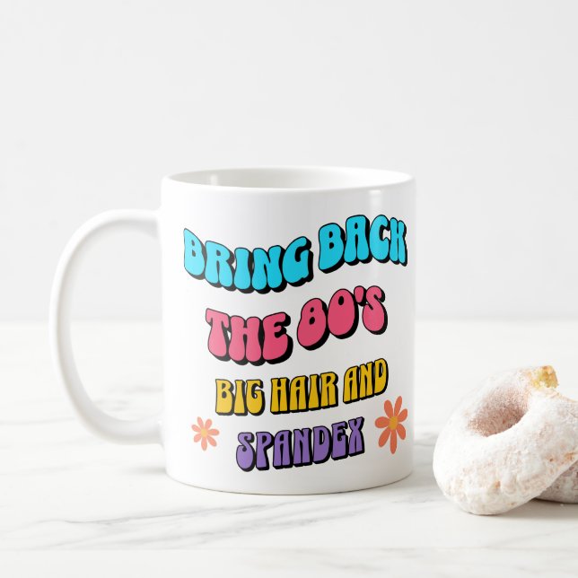 Mug Ramener les années 80 (Avec donut)