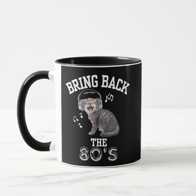 Mug Ramenez le chat Kitty des années 80 (Gauche)