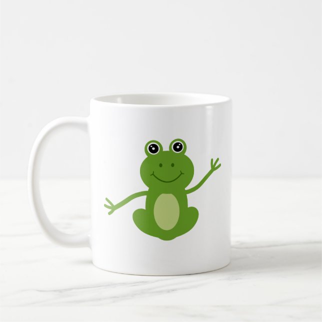 Mug Rana feliz bailando (Gauche)