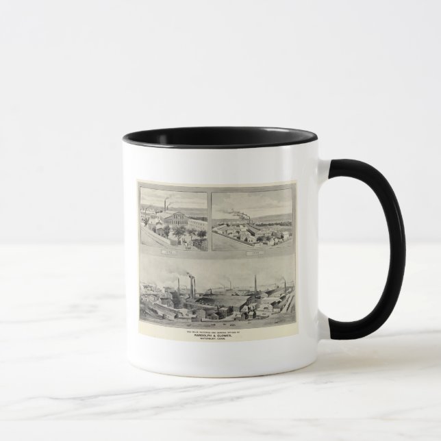 Mug Randolph & Clowes, Waterbury (Droite)