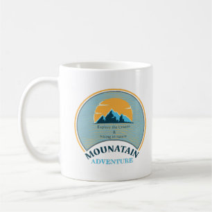 Mug randonnée de la nature aventure de montagne