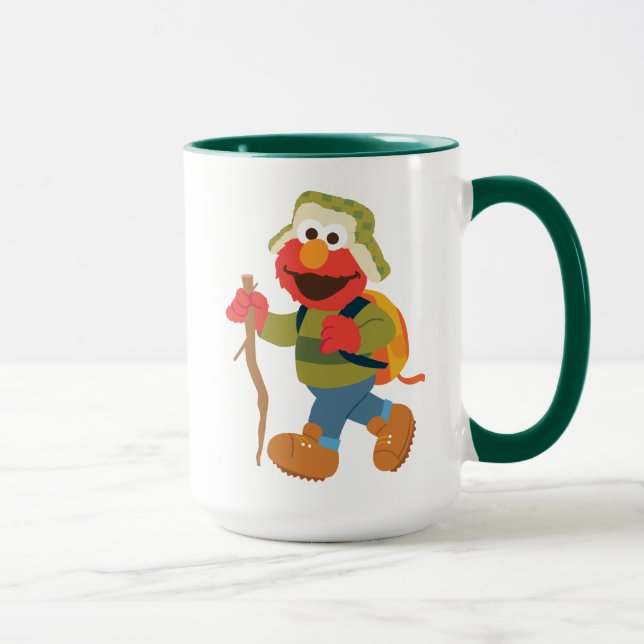 Mug Randonnée d'Elmo en forêt (Droite)