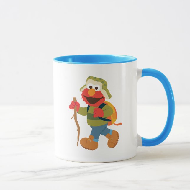 Mug Randonnée d'Elmo en forêt (Droite)