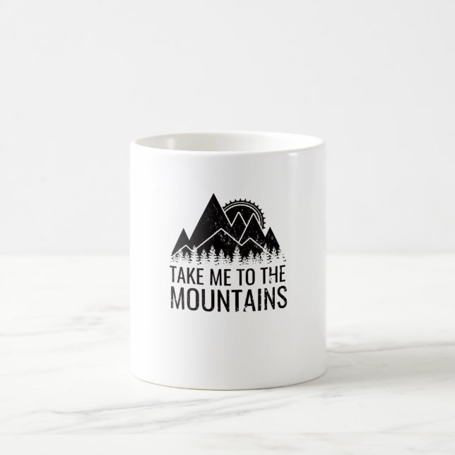 Mug Randonnée - Emmenez-Moi Dans Les Montagnes (Centre)