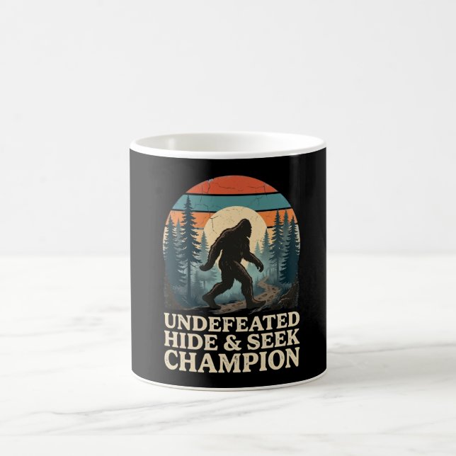 Mug Randonnée en montagne Bigfoot vintage  (Centre)