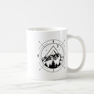 Mug Randonnée Montagnes Nature Camping Comp Extérieur 