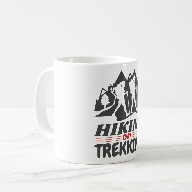 Mug Randonnée ou trekking (Devant gauche)