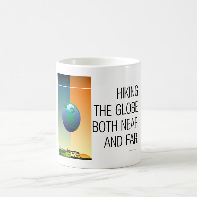 Mug Randonnée SUPÉRIEUR le globe (Centre)