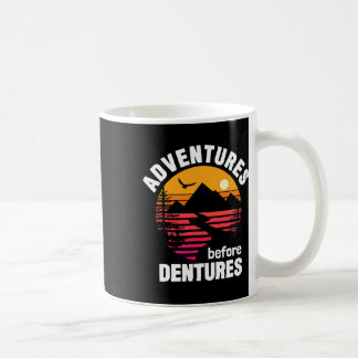 Mug Randonnées Camping Conception Aventures Avant Dent