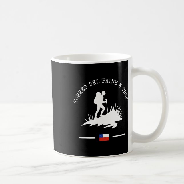 Mug Randonneur du sentier du parc national Torres Del  (Droite)